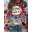 Plus Size Women'S 3D Crew Neck Sweatshirt | Loose-fitting, All-over Print Featuring Santa Claus'S Reindeer Sleigh, A Full Moon, Snow Scenes, Gingerbread Men, Perfect For The Christmas Season, Casual Style, Long Sleeve, Slight Stretch Fabric