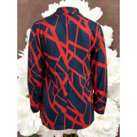 Women's Lightweight Blazer Suit Jacket - Short Office Blazer with Open Front & Single-Breasted, Loose Fit Long Sleeve Coat for Professional Work Attire, Blazer Suit (Machine Washable, All-Season) - OL Suit Essential for Spring/Fall